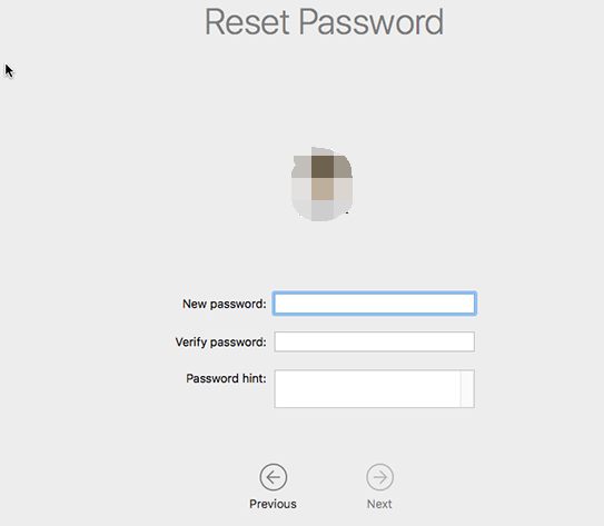 Passwort zurücksetzen