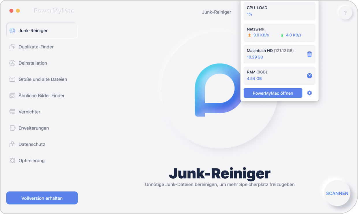 Verwenden Sie PowerMyMac, um CCleaner zu entfernen
