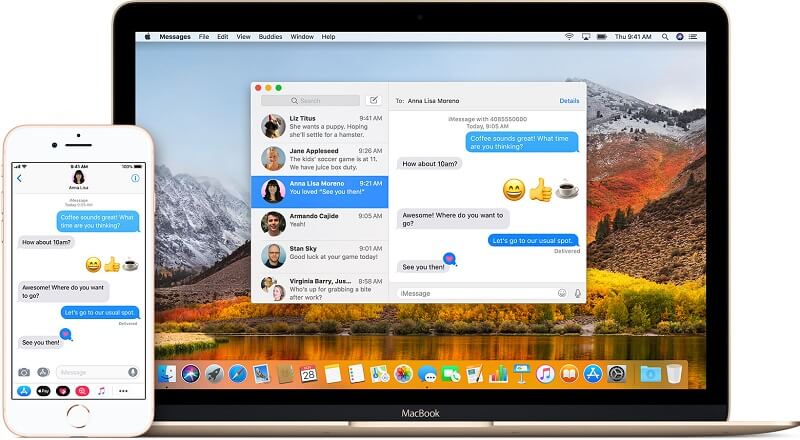 Verwenden Sie Imessage auf dem Mac