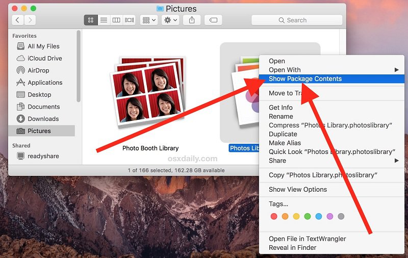 Wo Fotos auf dem Mac gespeichert werden