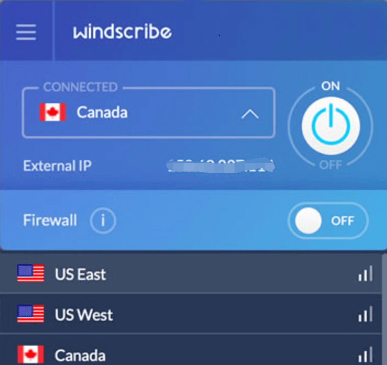 Windscribe Free VPN für Mac