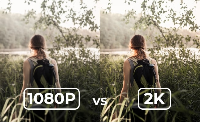 2K-Auflösung vs. 1080p