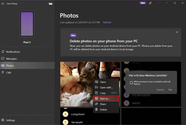 Xbox-Hintergrund mit dem Telefon ändern