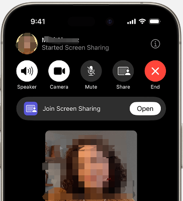 Netflix über FaceTime auf dem iPhone ansehen