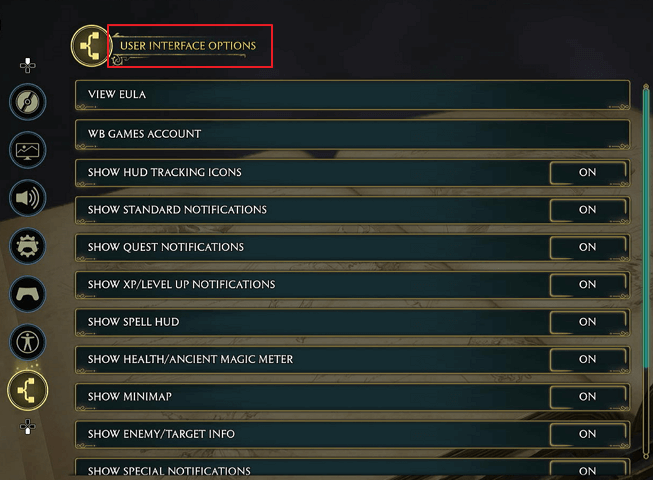 Vorbereitung vor dem Aufnehmen von Hogwarts Legacy-Screenshots