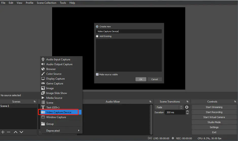 Holen Sie sich Game Audio auf OBS mit einer Capture Card