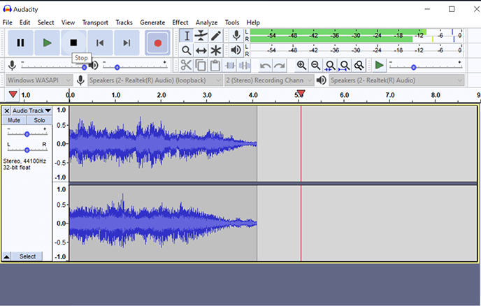 Machen Sie mit Audacity ein Voice-Over auf Google Slides