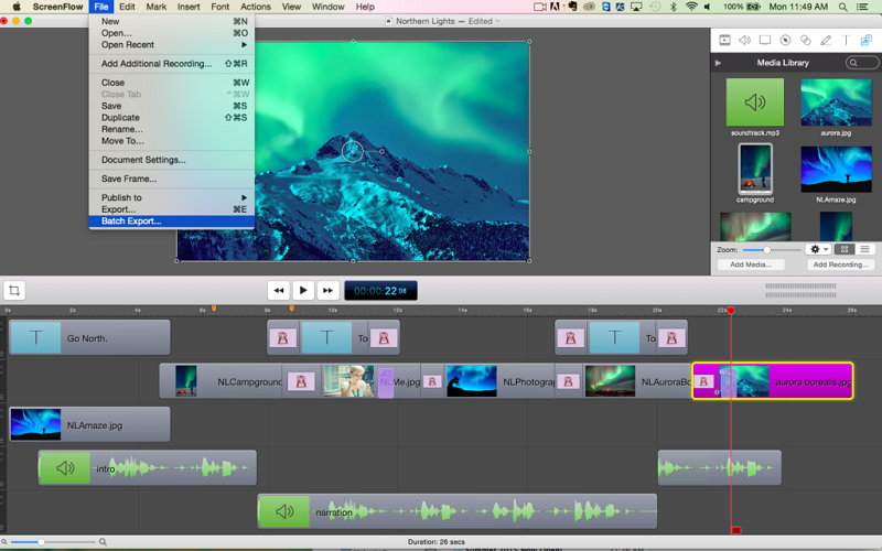 Kostenloser Mac-Bildschirmrekorder – ScreenFlow