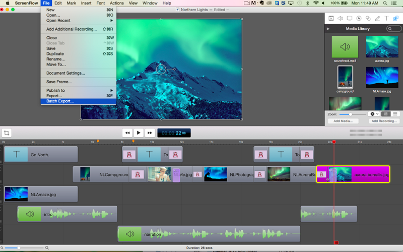 Kostenlose Alternative zu Camtasia – ScreenFlow
