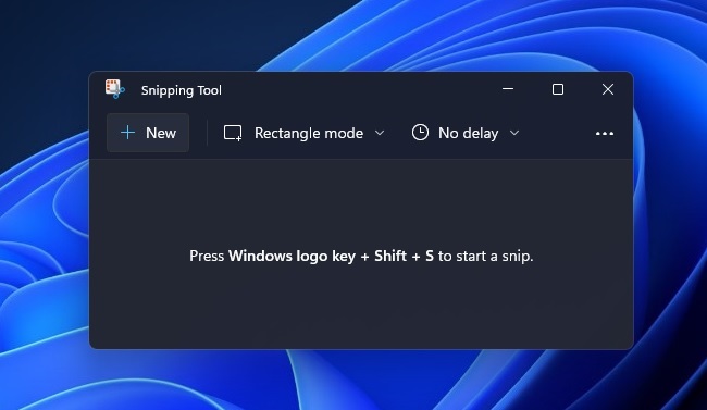 Zeichnen Sie Ihren Bildschirm mit dem Snipping Tool in Windows 11 auf