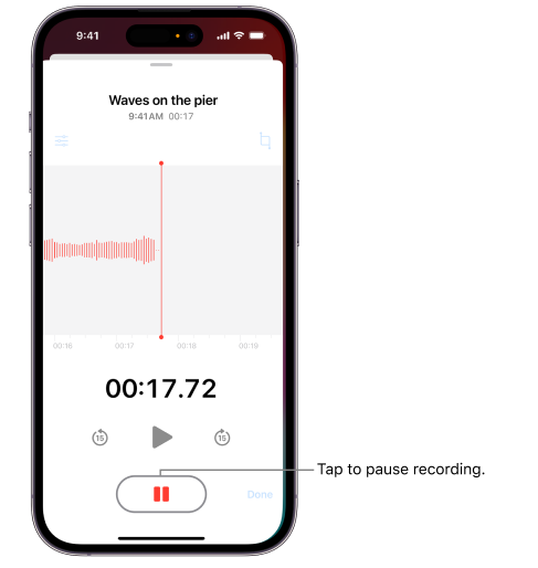 Nehmen Sie Audio von YouTube auf einem iPhone auf