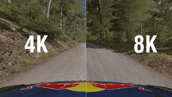 Auflösungsvergleich: 4K VS 8K