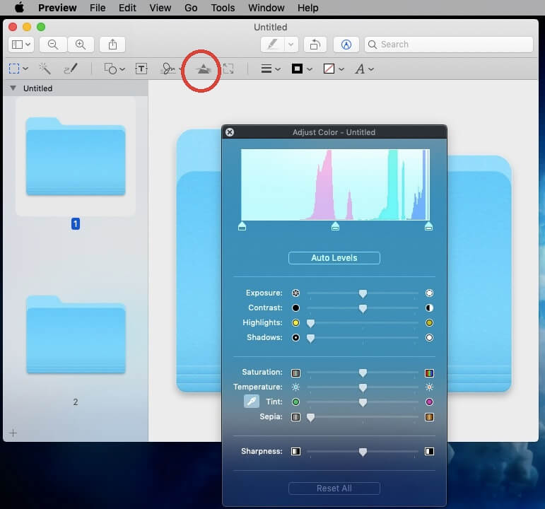 So ändern Sie die Ordnerfarbe auf dem Mac