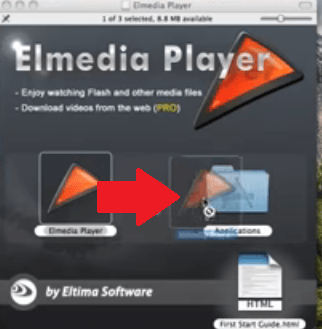 Suchen Sie nach dem Elmedia Player