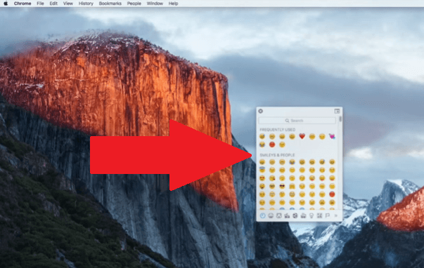 Aktivieren Sie die Emoji-Tastatur auf Ihrem Mac