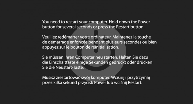Kernel Panic auf dem Mac
