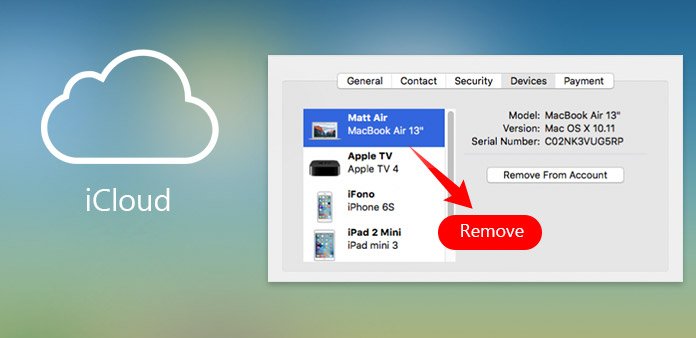 Löschen Sie die Mac-Zuordnung von der Apple ID und dem iCloud-Konto