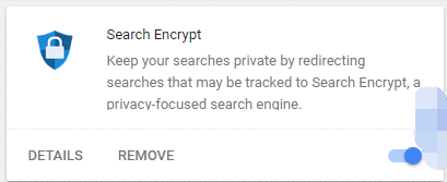 Entfernen Sie Search Encrypt