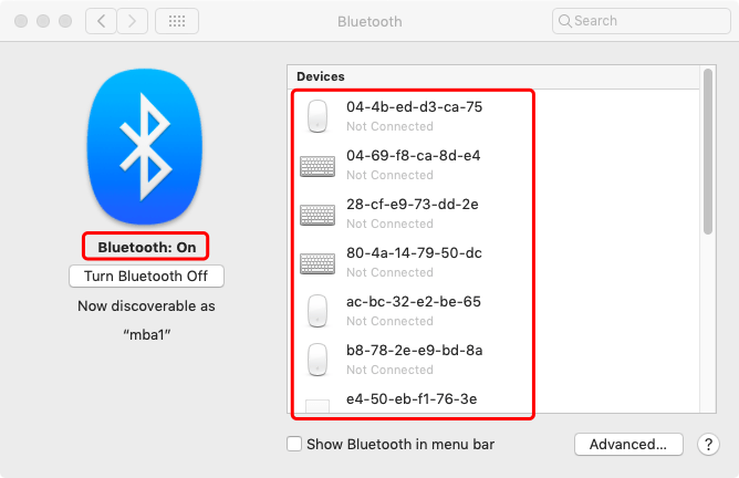 Verbinden Sie Bluetooth-Kopfhörer mit dem Mac durch Einstellung