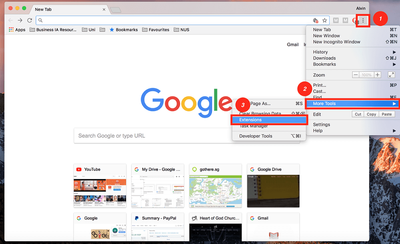 Deaktivieren Sie Adblock in Chrome