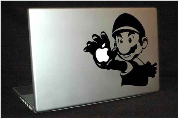 Lustige MacBook Aufkleber