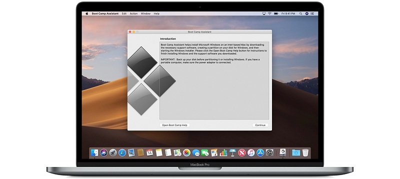 Installieren von Windows auf einem Mac mit Boot Camp