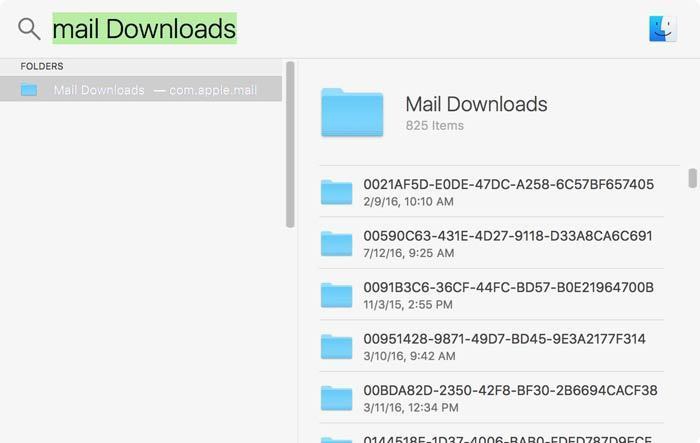Mail-Downloads