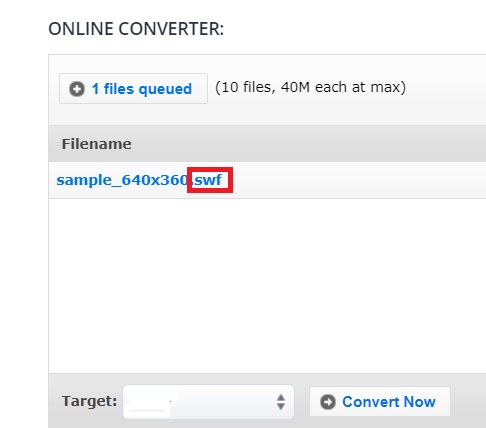 Machen Sie mit Aconvert SWF zu WebM