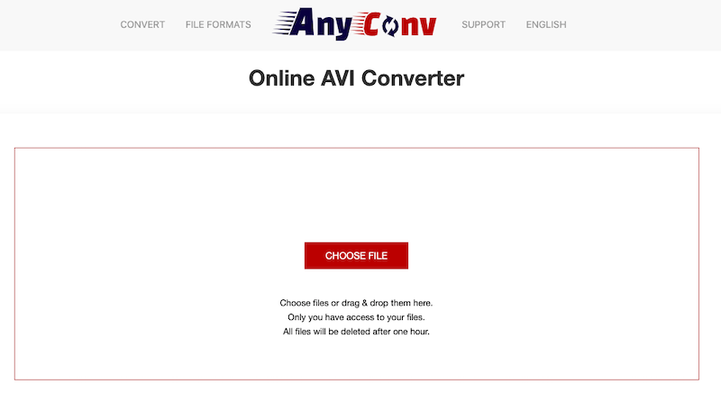 Konvertieren Sie AVI in OGG online mit AnyConv