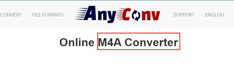 Konvertieren Sie M4A in MP2 Online