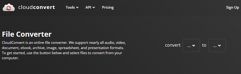 Verwenden Sie CloudConvert, um Videos in GIF zu konvertieren