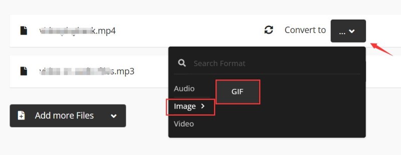 CloudConvert hilft Ihnen, GIFs online zu erstellen