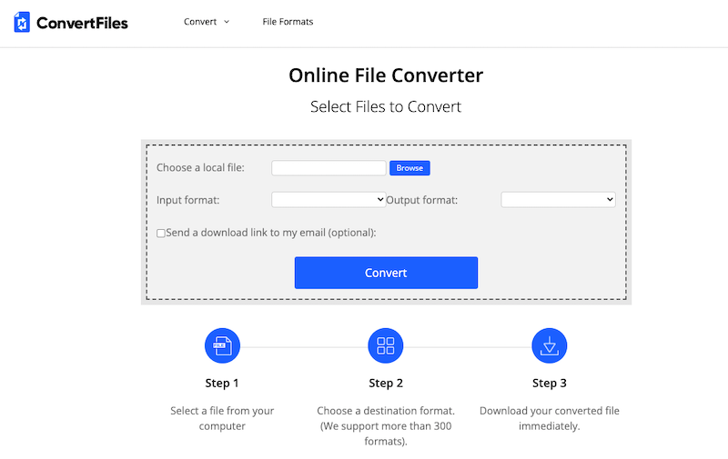 Konvertieren Sie MKV in MOV unter Windows über ConvertFiles