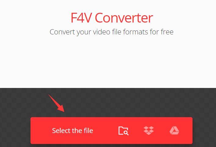 Convertio Online F4V-Konverter