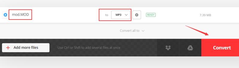 MP3 schnell aus MOD extrahieren