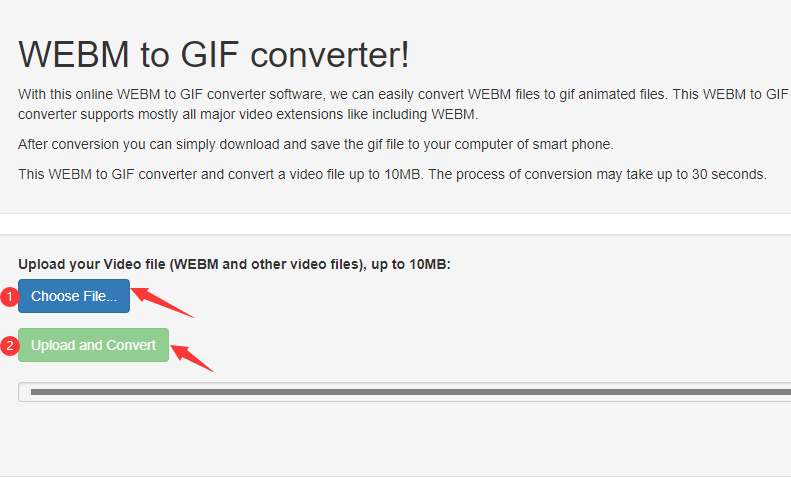 EasyOnlineConverter WebM-zu-GIF-Konverter