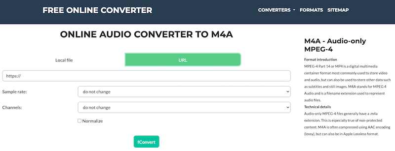 Konvertieren Sie AVI in M4A online bei FConvert.com