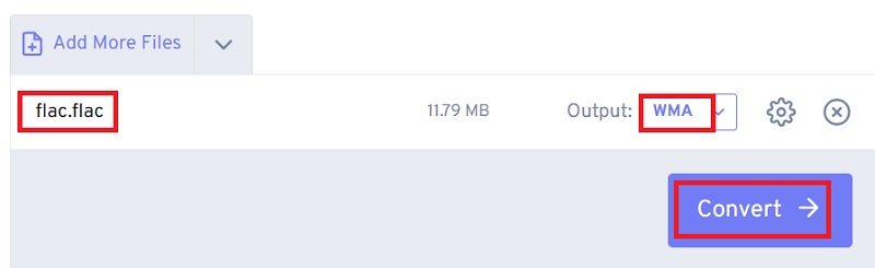 Transkodieren Sie FLAC kostenlos in das WMA-Format