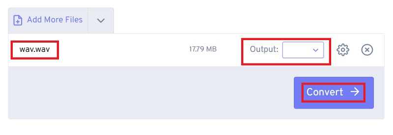 Konvertieren Sie WAV kostenlos in MP2