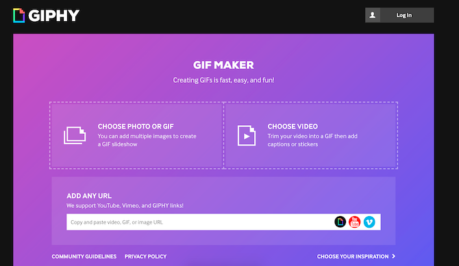 Online animierter GIF-Maker