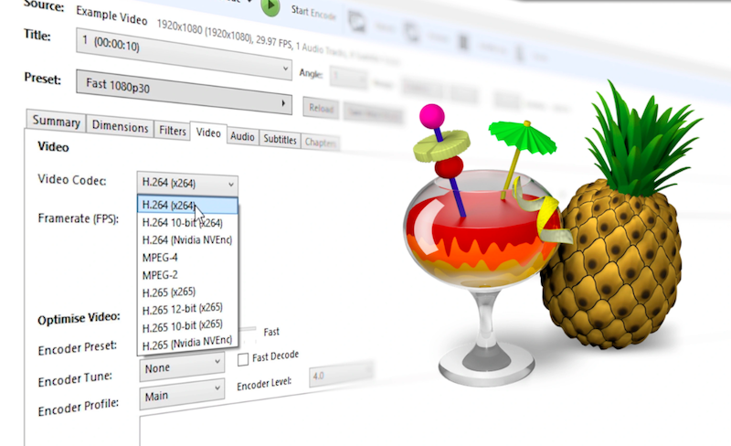 Verwenden Sie HandBrake, um Videodateien unter Win 10 zu konvertieren