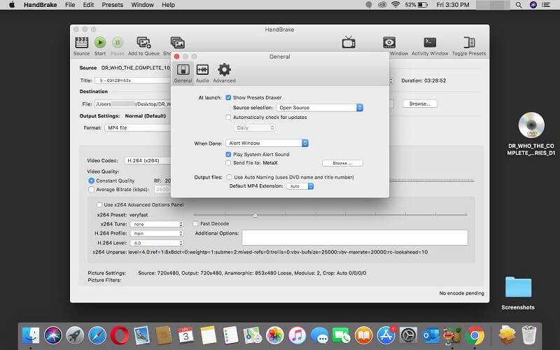 Rippen Sie Ihre DVDs mit HandBrake auf einen Mac