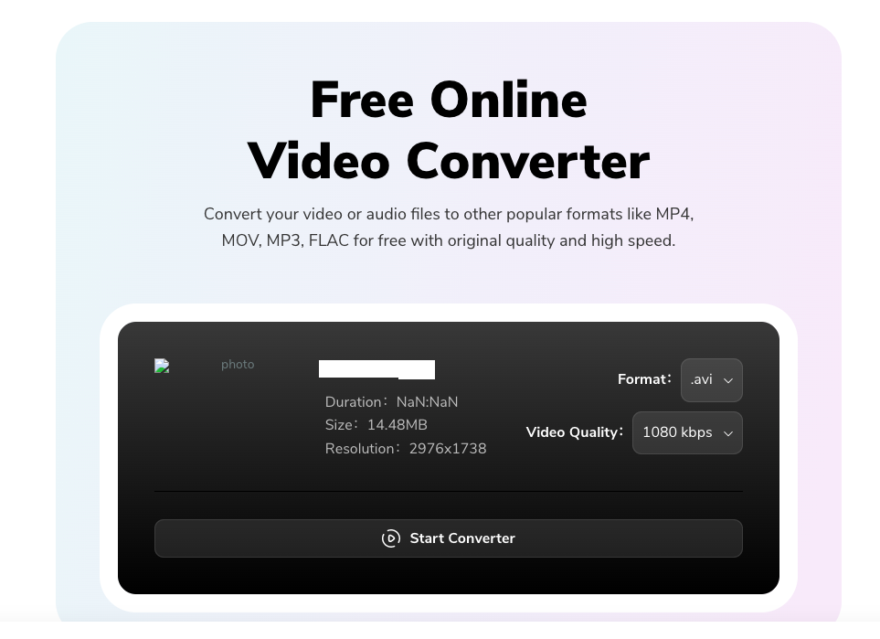 Konvertieren Sie WAV in AVI mit dem kostenlosen Online-Videokonverter iMyMac