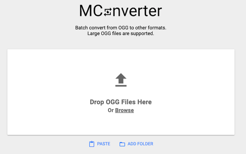 Konvertieren Sie OGG mit Mconverter in MOV