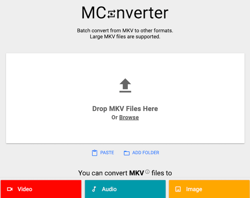 Konvertieren Sie MKV online über MConverter in M4A