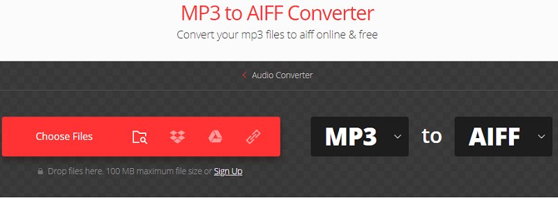 MP3 zu AIFF Konvertierung
