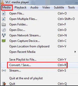 Konvertieren Sie MP3 in M4A in VLC unter Windows