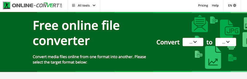 Online-1080P-Videokonverter: Online-convert.com