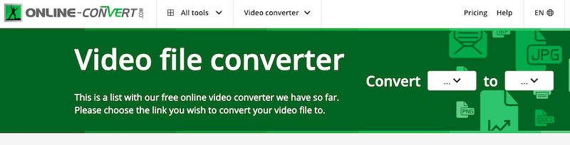 Kostenloser Videokonverter: Online-Convert.com