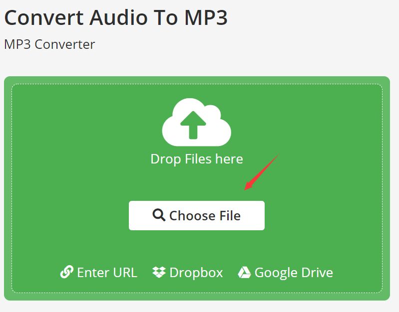 Konvertieren Sie MP4 in MP3 unter Windows 10 Online